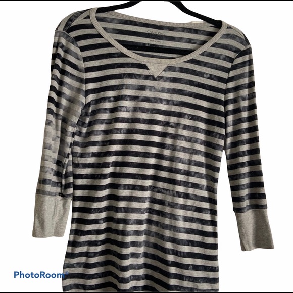 Calvin Klein Tops - Calvin Klein Ombré Striped Shirt